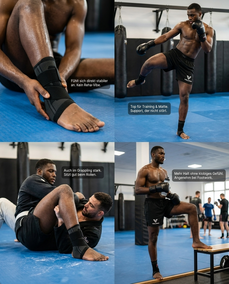 Velunio V-Pro Ankle | Bleib stabil. Bleib im Game.